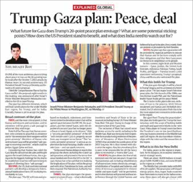 Trump Gaza Peace Plan
